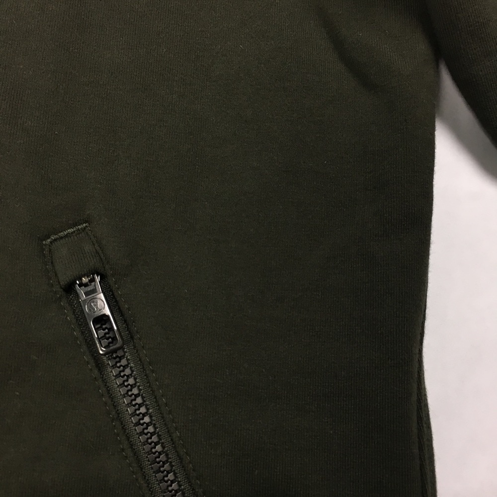 Lululemon Men’s Cross Cut Hoodie in Green - Picture 3 of 8